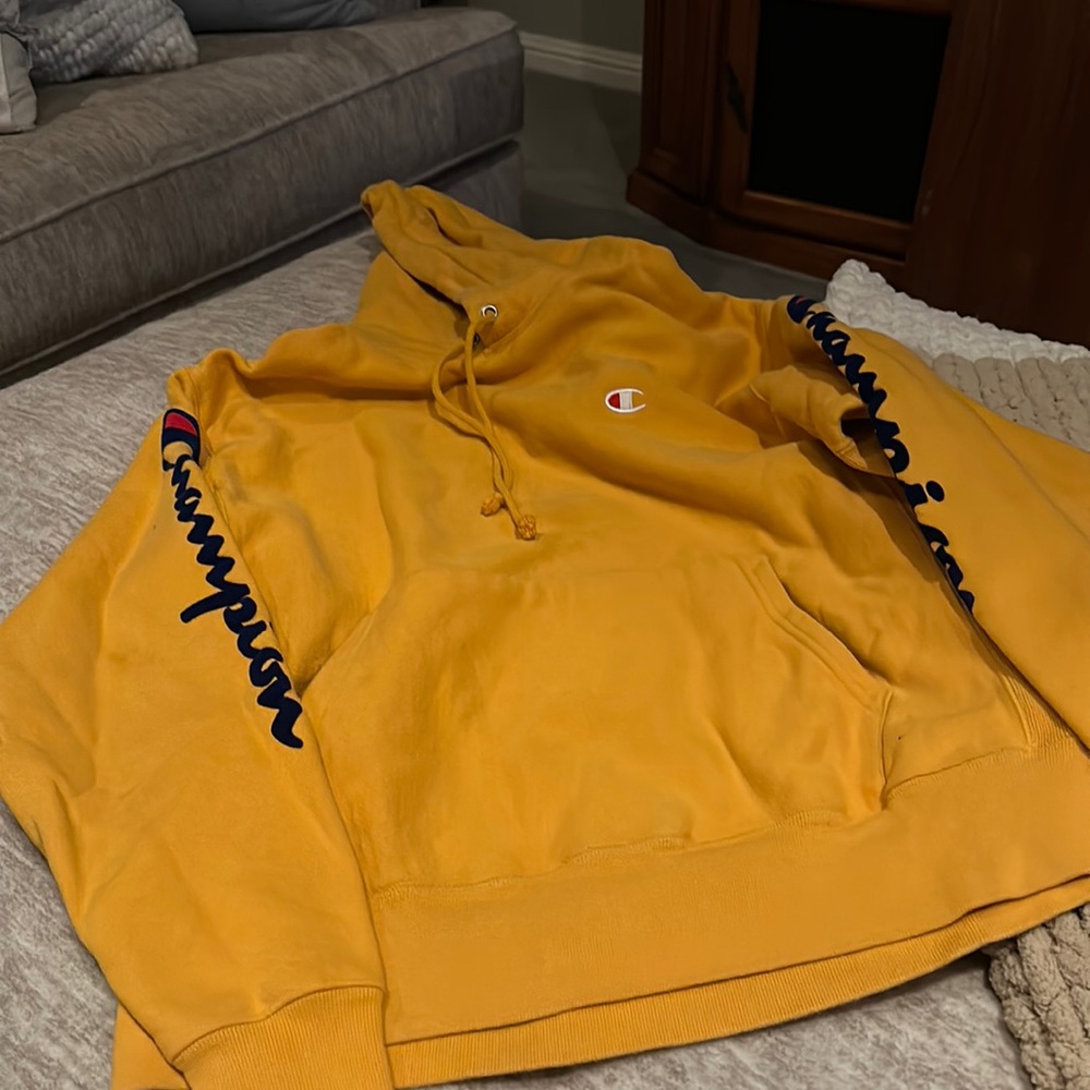 Men’s size large champion, heavy weight hoodie